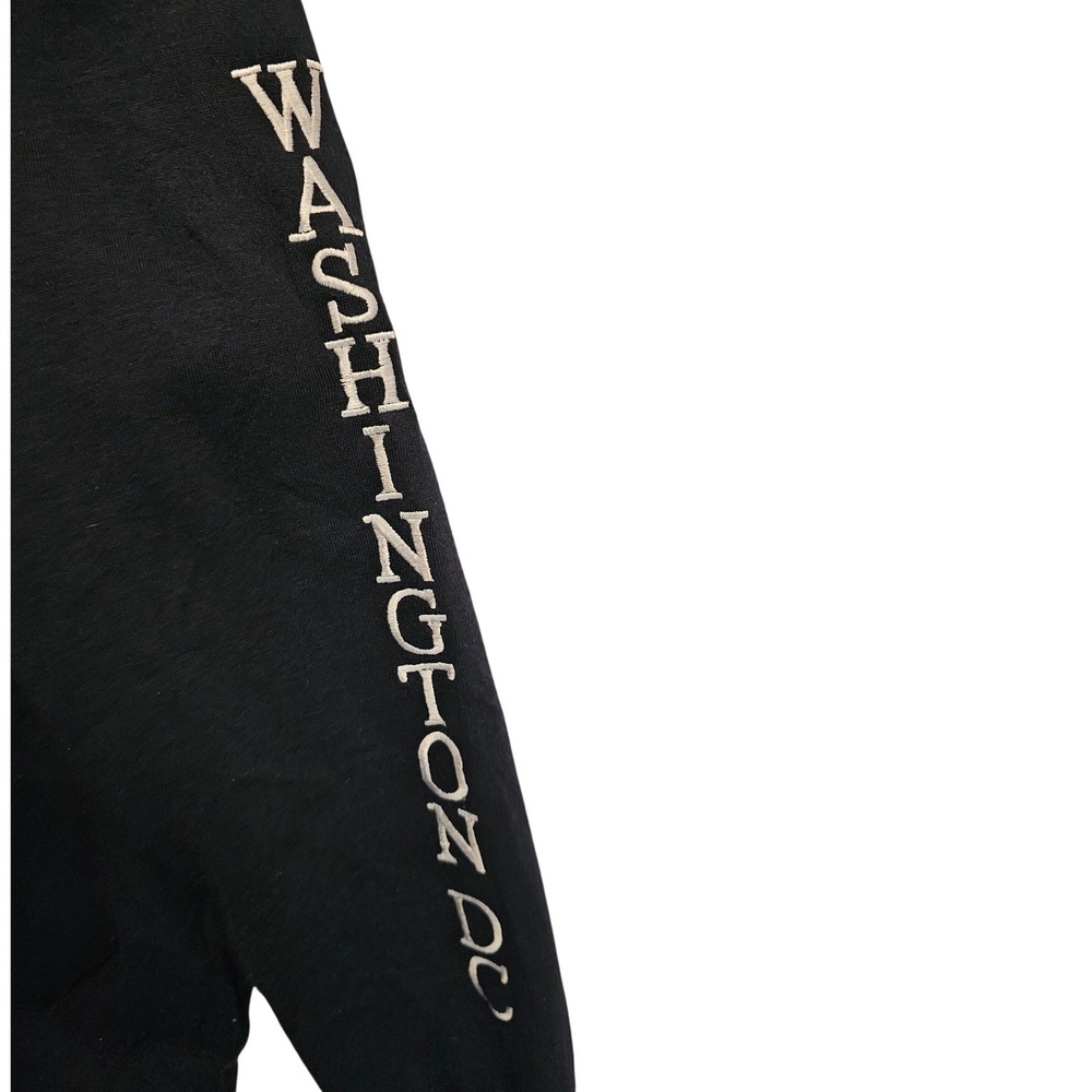 Washington DC United States of America Presidential Seal Navy Blue Hoodie Small - Picture 2 of 7